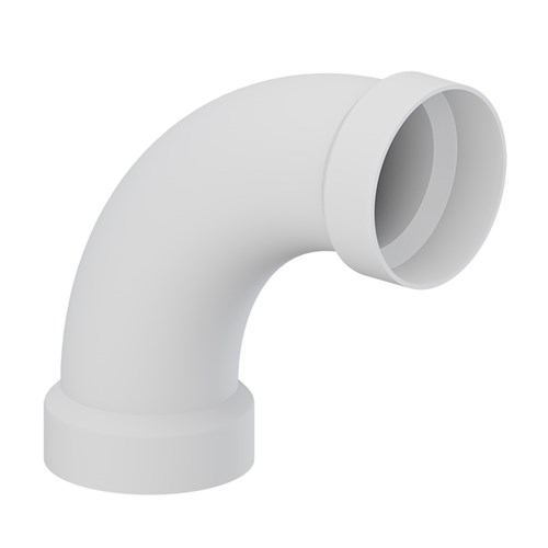 4'' PVC DWV LONG TURN 90 ELBOW