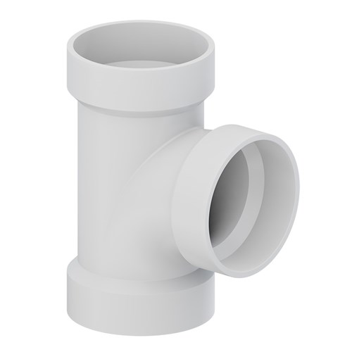 3'' PVC DWV SANITARY TEE