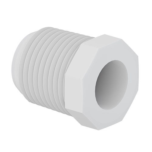 1/2'' PVC SCH 40 MALE THREADED PLUG